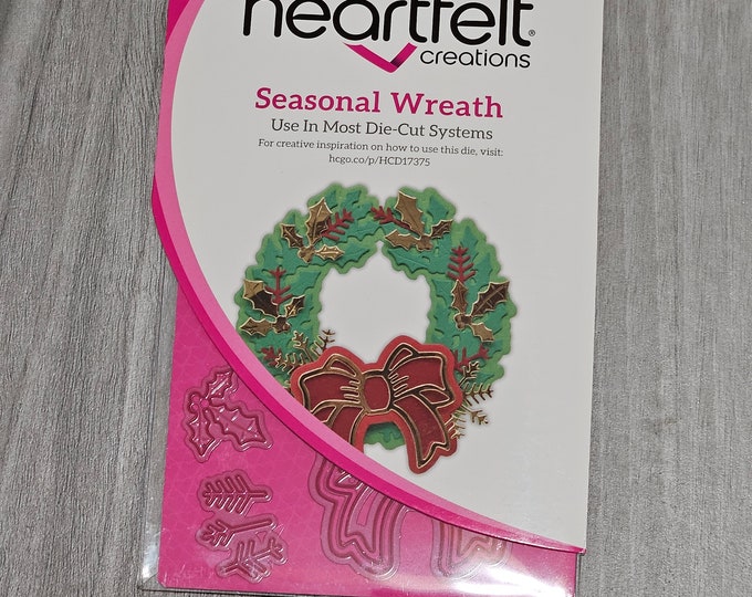 Heartfelt Creations Seasonal Wreath Die HCD1-7375