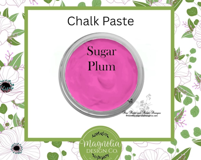Sugar Plum Chalk Paste-Magnolia Design Co-Chalk Paste for Stencils-Chalk Art-DIY-Craft Supplies