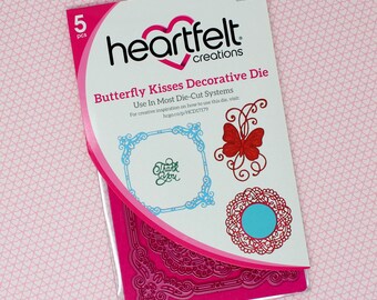 Heartfelt Creations Butterfly Kisses Decorative Die HCD1-7179