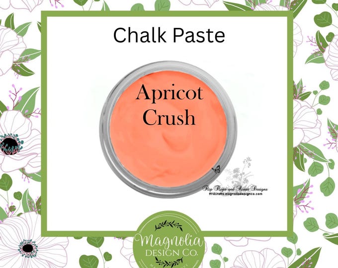 Apricot Crush Chalk Paste Scented-Magnolia Design Co-Chalk Paste for Stencils-Chalk Art-DIY-Craft Supplies