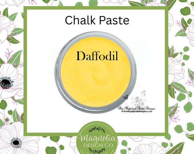 Daffodil Chalk Paste-Magnolia Design Co-Chalk Paste for Stencils-Chalk Art-DIY-Craft Supplies