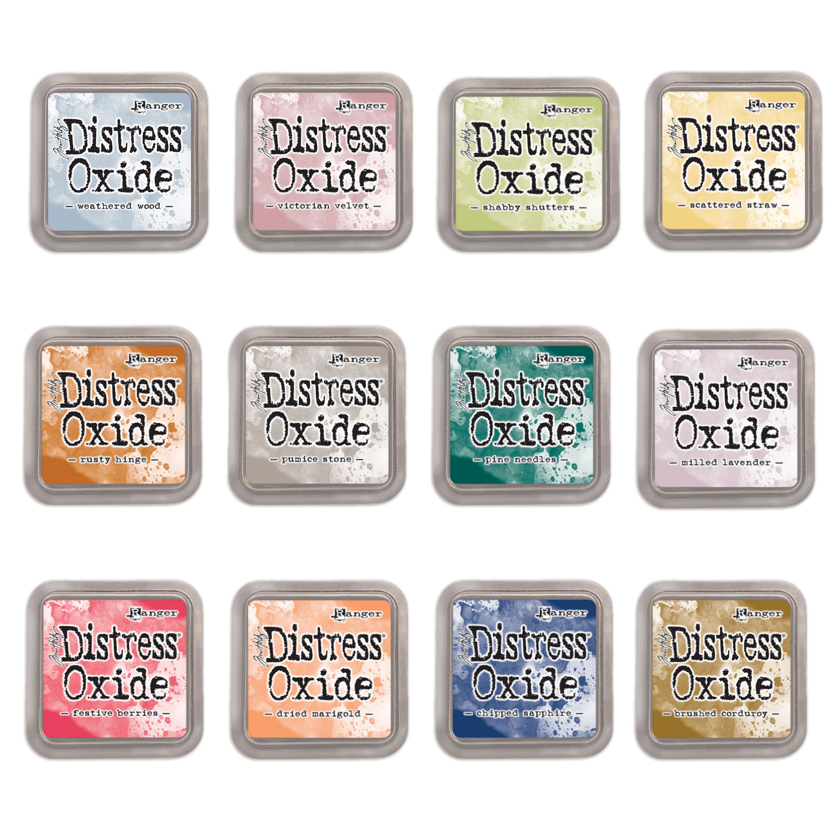 Tim Holtz Ranger Distress Oxide Ink Pads 2018 Winter I Want it All