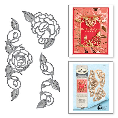 Des Accents de dentelle est Shapeabilities camélia gravé meurt de la Collection Royale Deux Rouge Stacey Caron S4-737 Des Accents de dentelle est Shapeabilities camélia gravé meurt meurt meurt de la Collection Royale Deux Rouge Stacey Caron S4-737 946b49