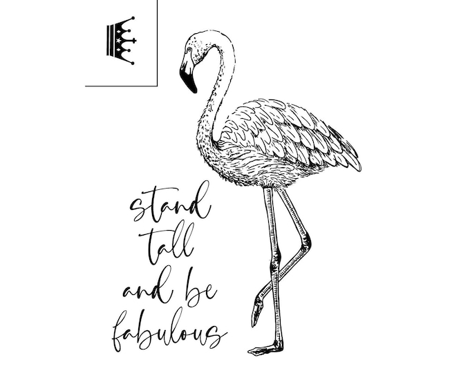 Magnolia Design Co-Be Fabulous-Reusable Adhesive Silkscreen Stencil 8.5" x 11"-Chalk Art DIY