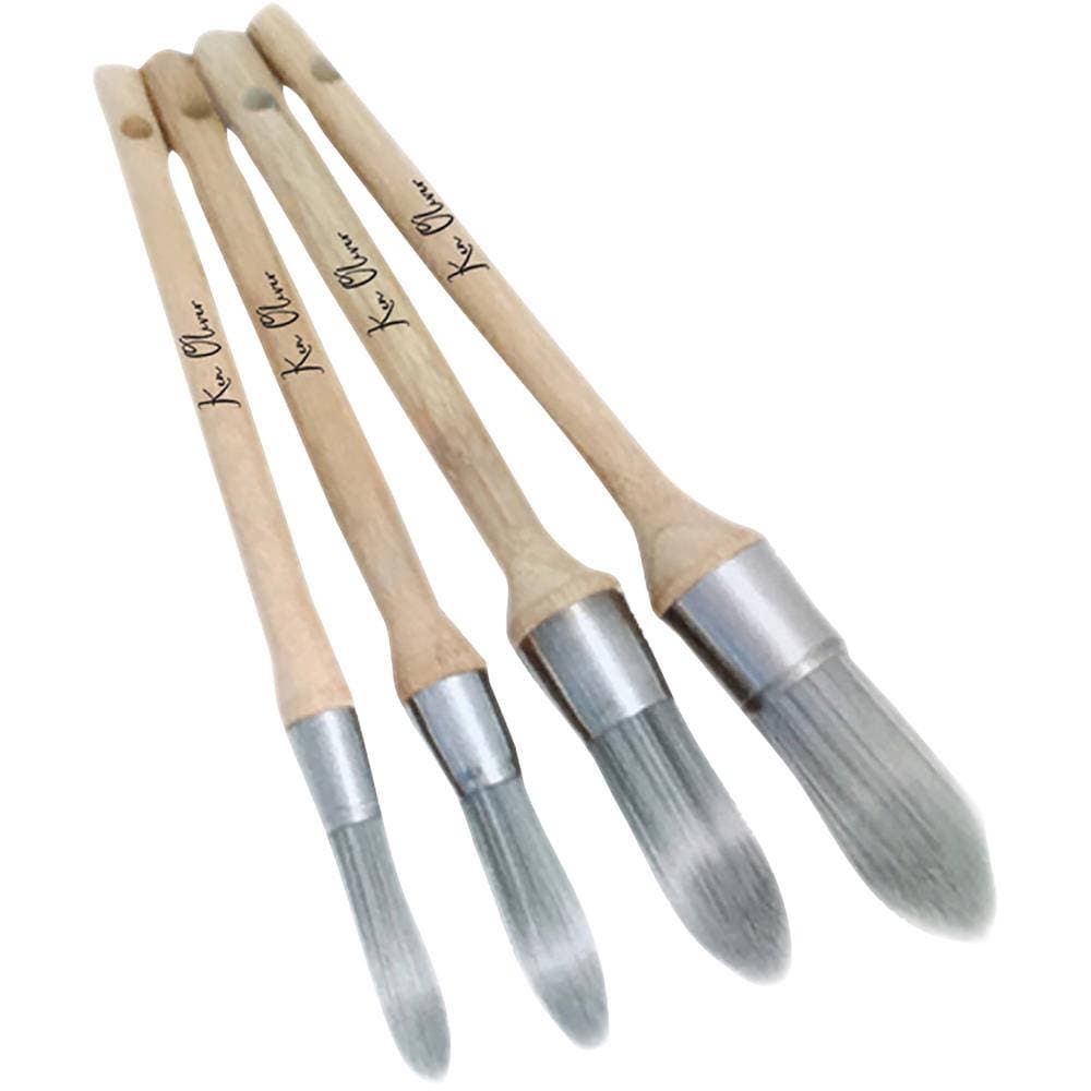 Ken Oliver's Clarity Stencil Brushes 4 Pack KN08329