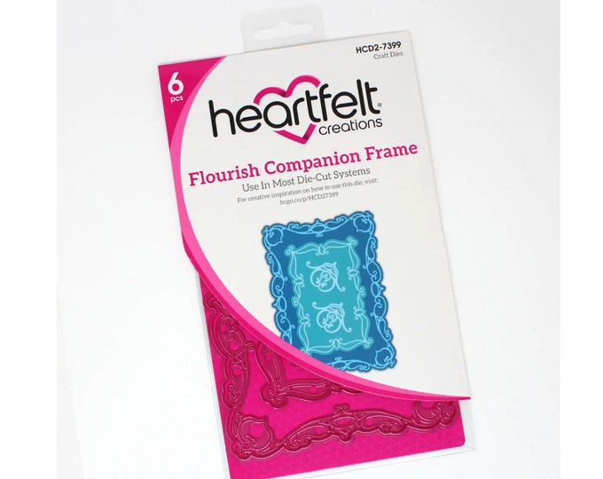 Heartfelt Creations Flourish Companion Frame Die HCD2-7399