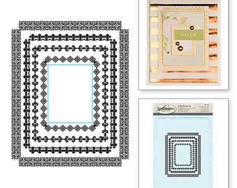 Spellbinders Rectangle Radiance Stamps SBS-094