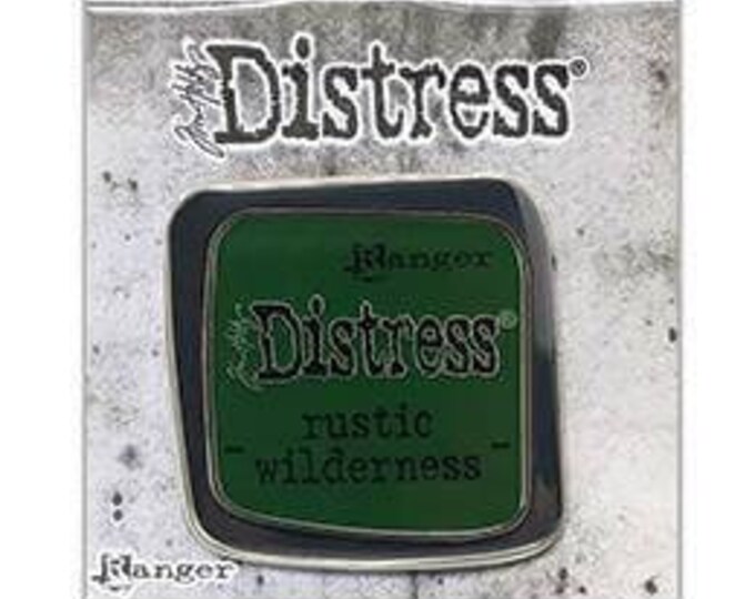 Tim Holtz Ranger Distress Enamel Collector Pin, Rustic Wilderness