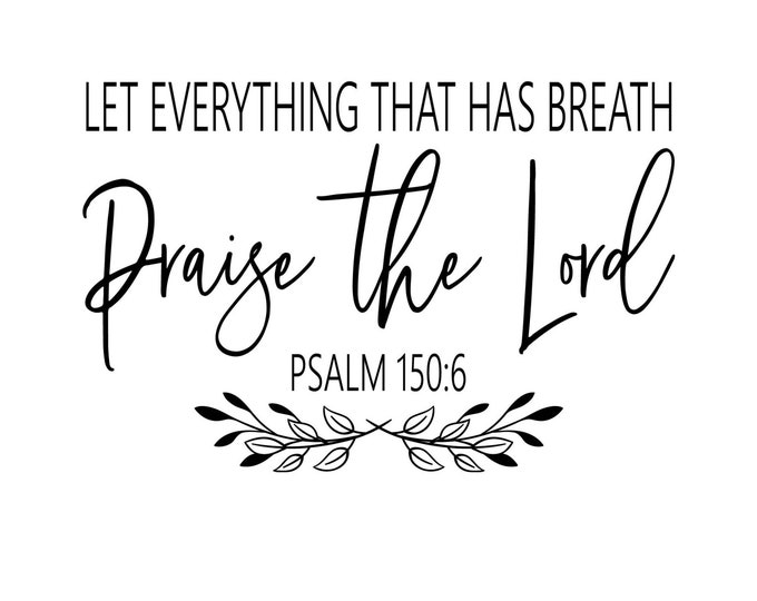 Magnolia Design Co-Praise the Lord-Reusable Adhesive Silkscreen Stencil 8.5" x 11"-Chalk Art DIY