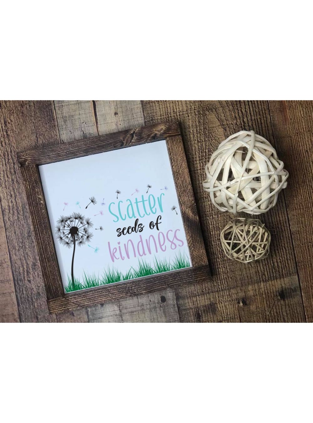 5x7-Scatter Seeds of Kindness-Magnolia Design Co Reusable Stencil