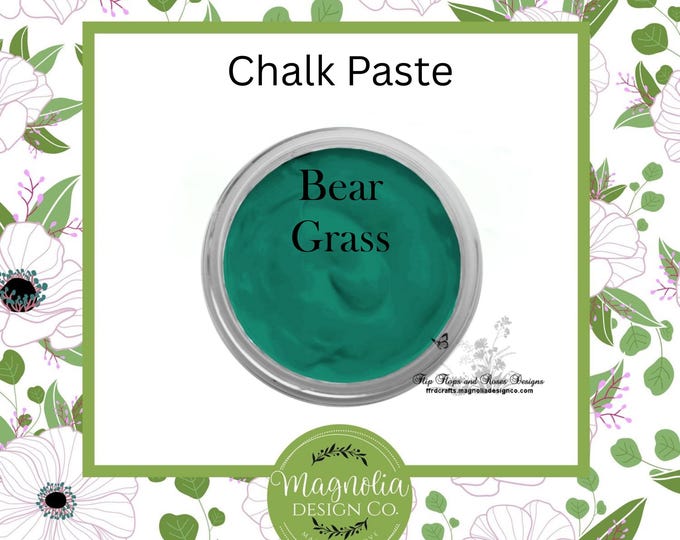 Bear Grass Chalk Paste-Magnolia Design Co-Chalk Paste for Stencils-Chalk Art-DIY-Craft Supplies