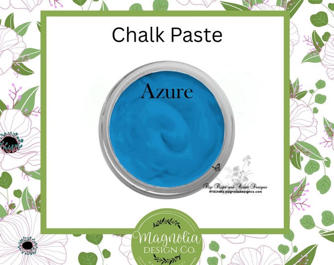 Azure Chalk Paste-Magnolia Design Co-Chalk Paste for Stencils-Chalk Art-DIY-Craft Supplies