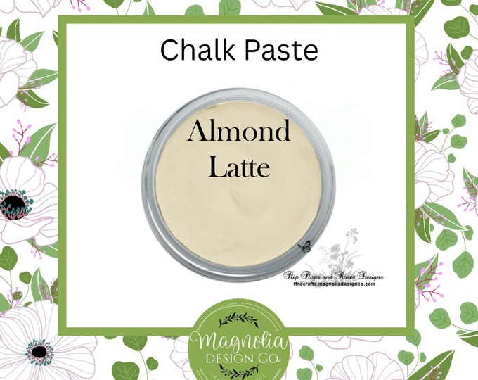 Almond Latte Chalk Paste-Magnolia Design Co-Chalk Paste for Stencils-Chalk Art-DIY-Craft Supplies