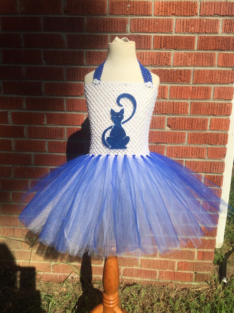 Glittery Cat Dress Cat Toddler Costume Glittered Tutu Etsy