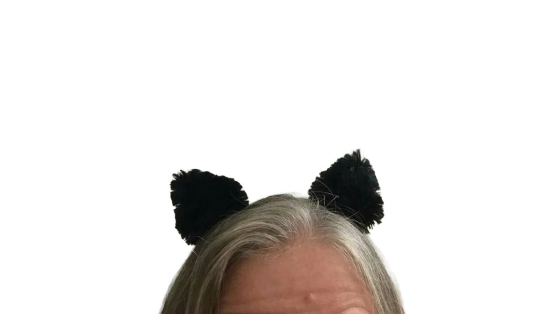 Kitty Cat Ears Clip on Cat Ears Cat Ears Cat Ear Clips Etsy