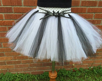 Nightmare Before Christmas Tutu - Toddler Nightmare Before Christmas Tutu - Jack Skellington Tutu - Sally Tutu - Black and White Tutu