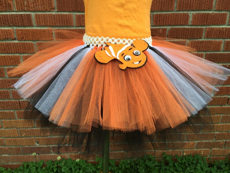 Nemo Tutu Toddler Toddler Nemo Tutu Nemo Inspired Tutu Etsy