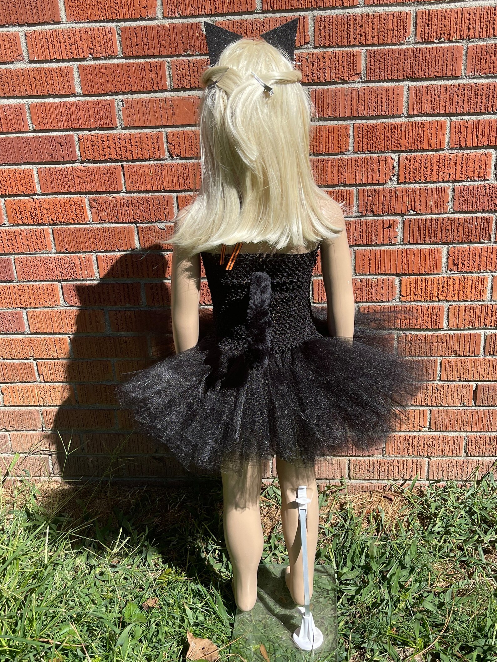 Black Cat Costume Black Cat Toddler Costume Black Tutu Etsy