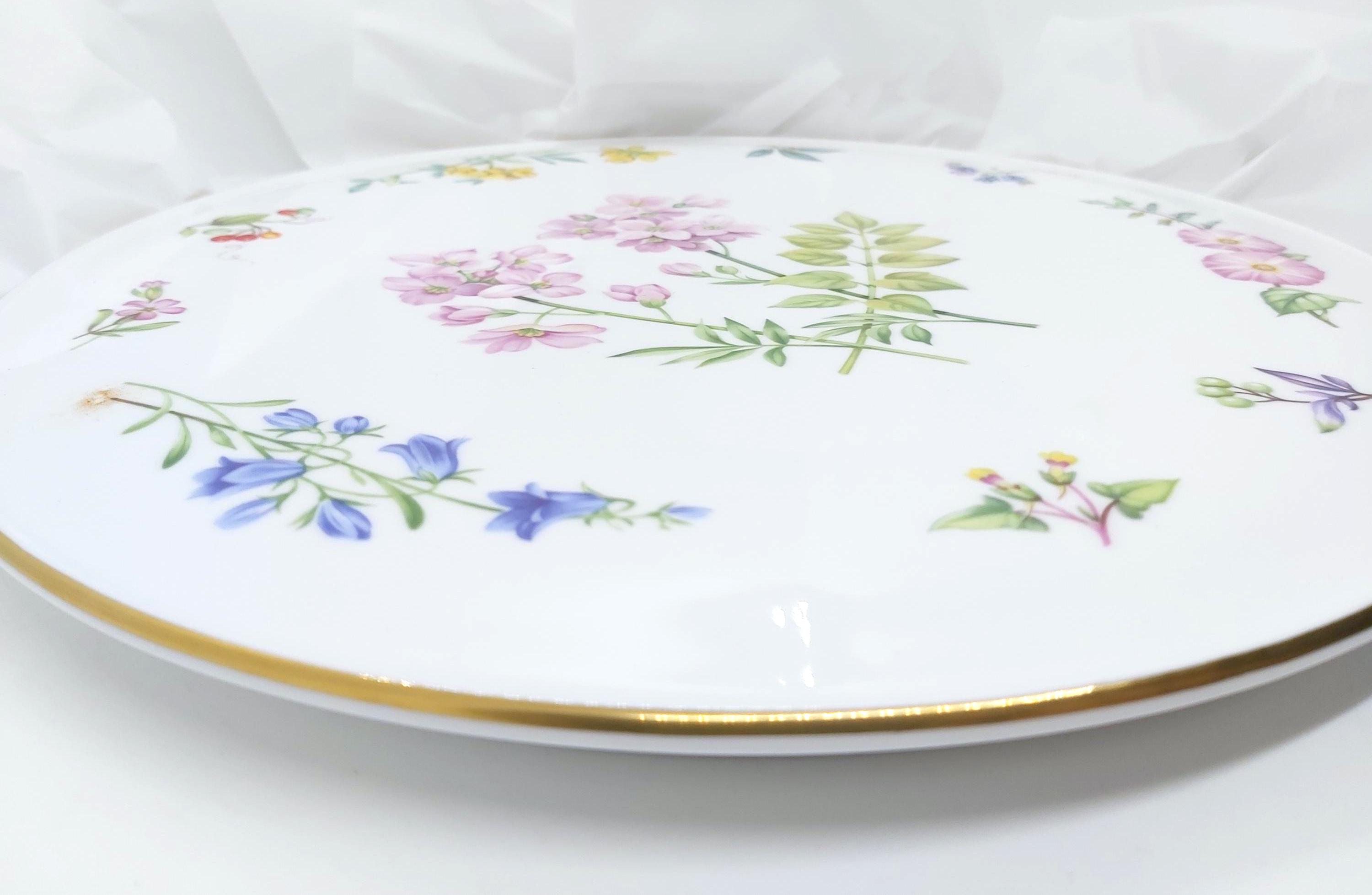 Royal Worcester Sandringham 11' Platter, Large Cake Plate, Floral