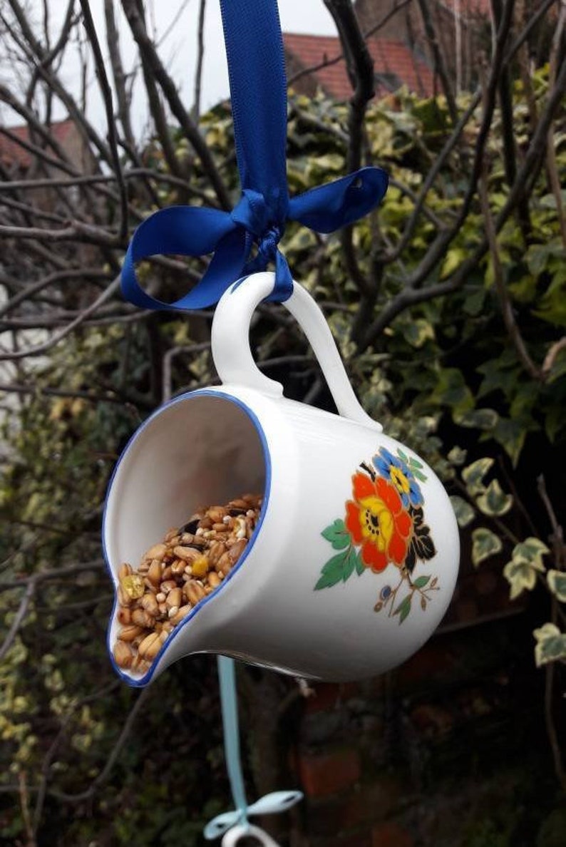 China Jug Bird Feeder Garden Ornament Yard Decoration Outdoor Etsy