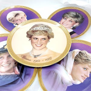 Memories of Princess Diana Collectors plate by Davenport, limited edition, British royal family, replacement piece, vintage royalist gift