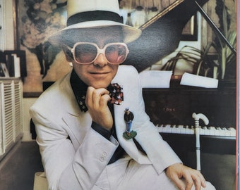 Vintage Elton John Greatest Hits Vinyl Record - 1974 DJM Release