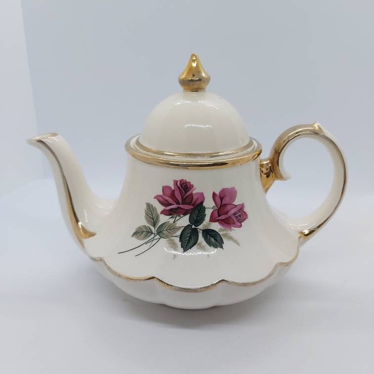 Sadler Teapot bell dome shaped teapot carousel teapot Etsy