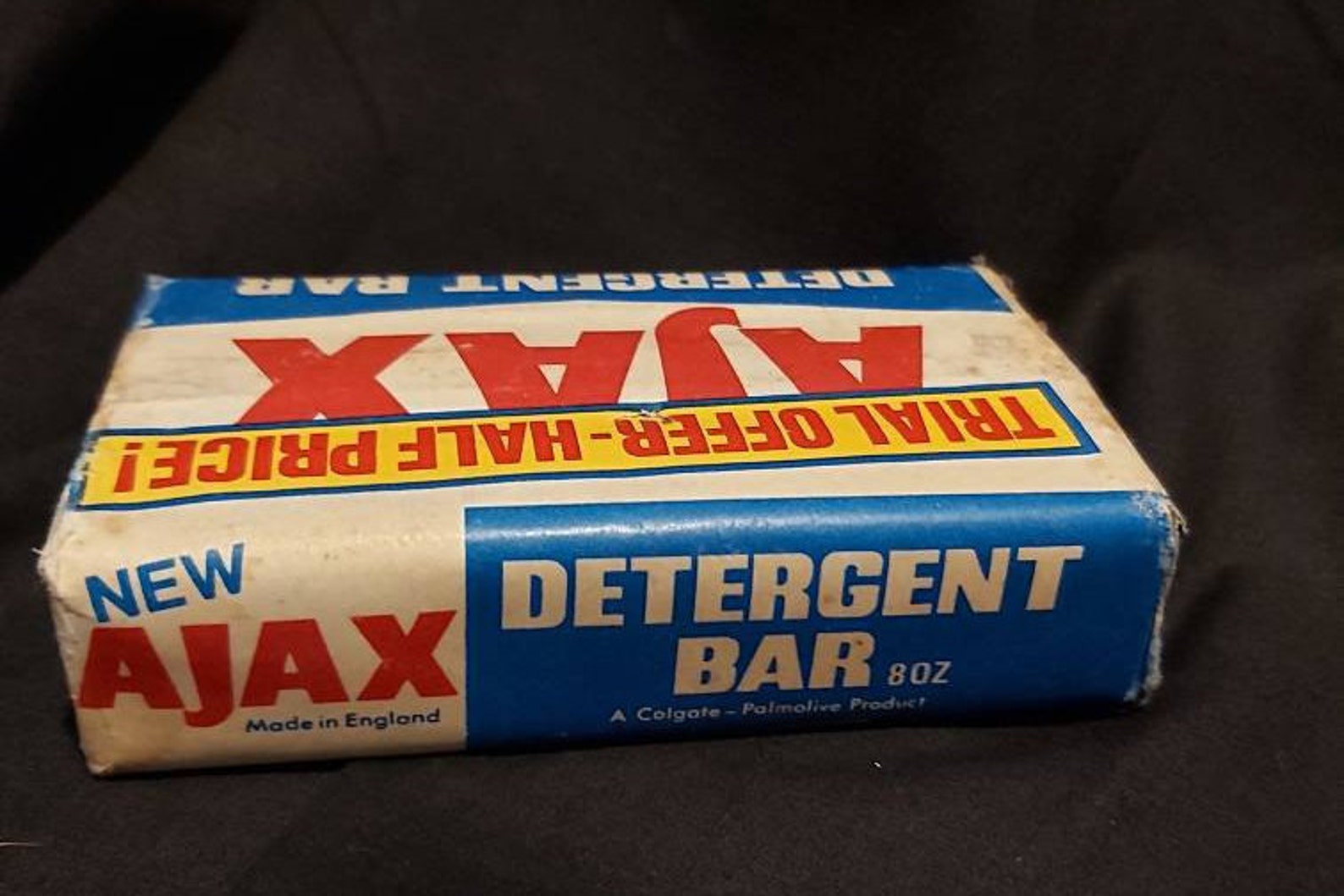 Vintage Ajax detergent bar vintage soap laundry household Etsy