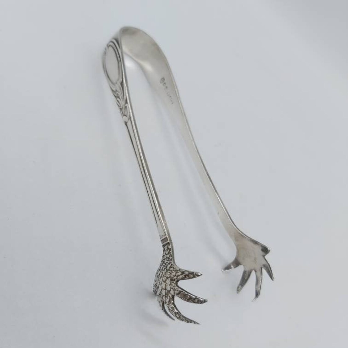Silver Sugar cube claw sugar tongs sugar nips vintage Etsy