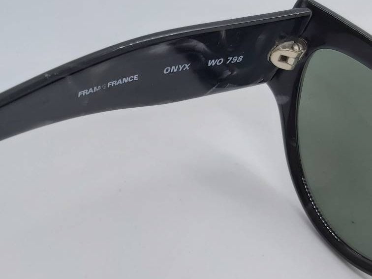 【海外モデル】レイバン B&L オニキス キャッツアイ ビンテージサングラス ヴィンテージ レイバン オニキス キャットアイ サングラス：B&L France