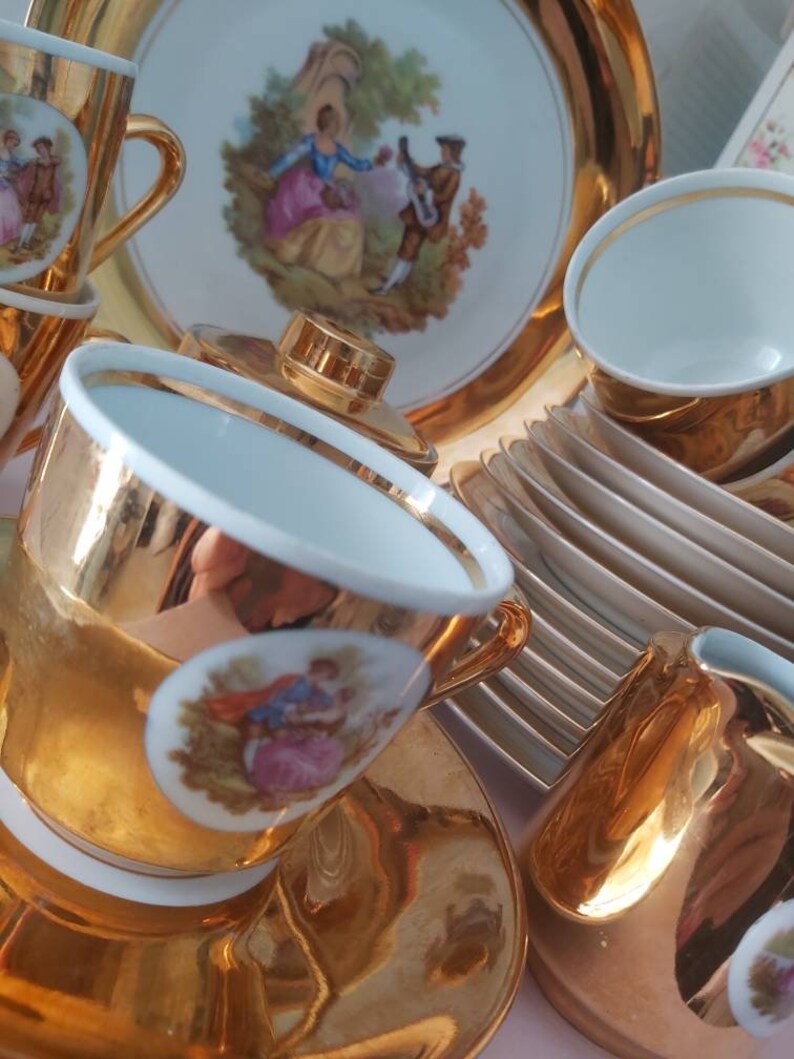 my porcelain tea set