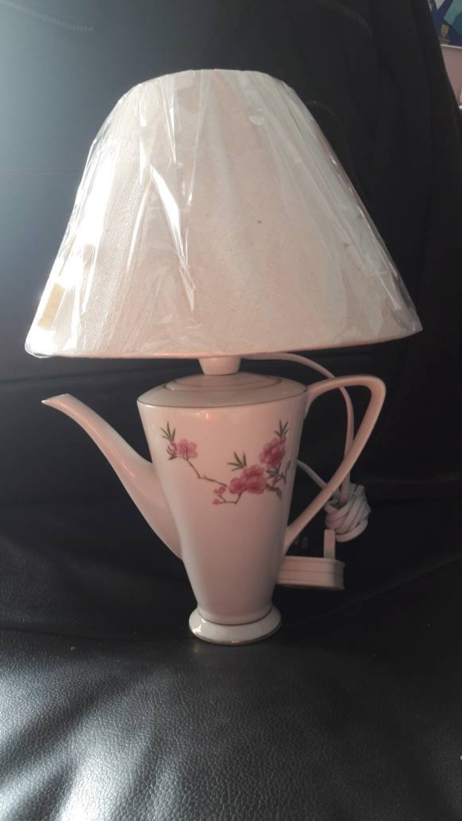 Coffee pot table lamp teapot lamp home lighting design bedside Etsy