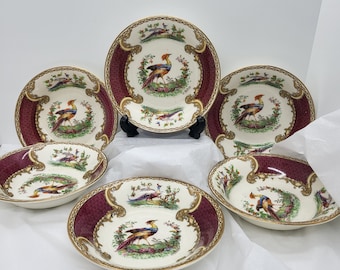 Antique Spode Copeland's China England - Flower Pattern Cup