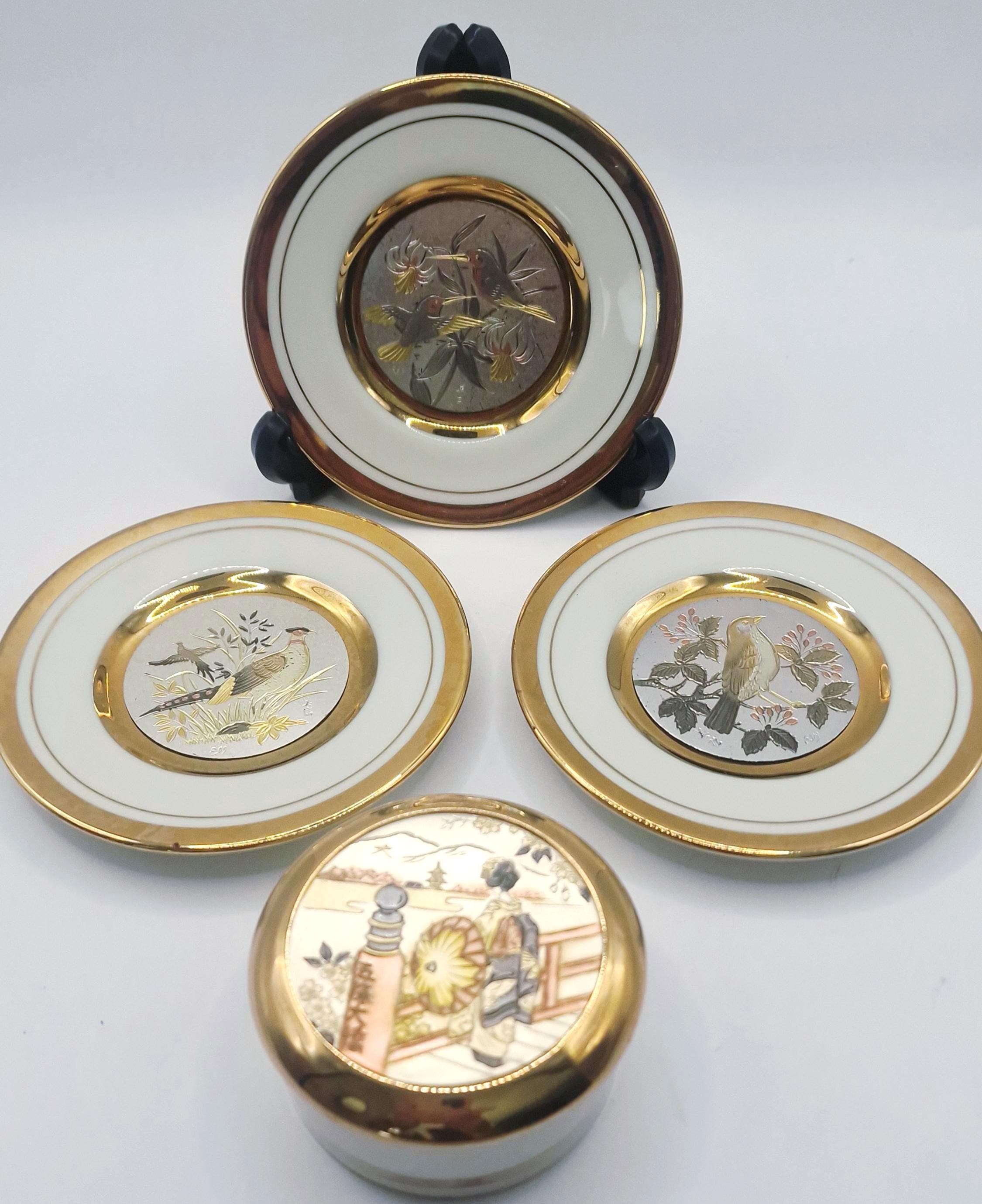 24kt Japan Plate - Etsy