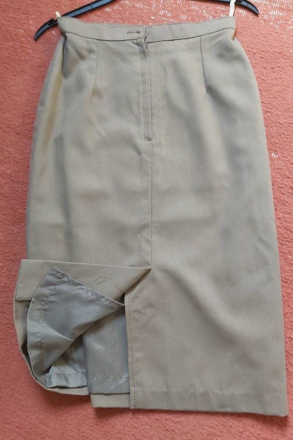 1980's skirt suit, pencil skirt matching jacket, … - image 8