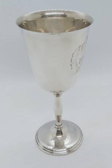 Silver Plated Goblet Queen Elizabeth II Silver Jubilee - Etsy UK