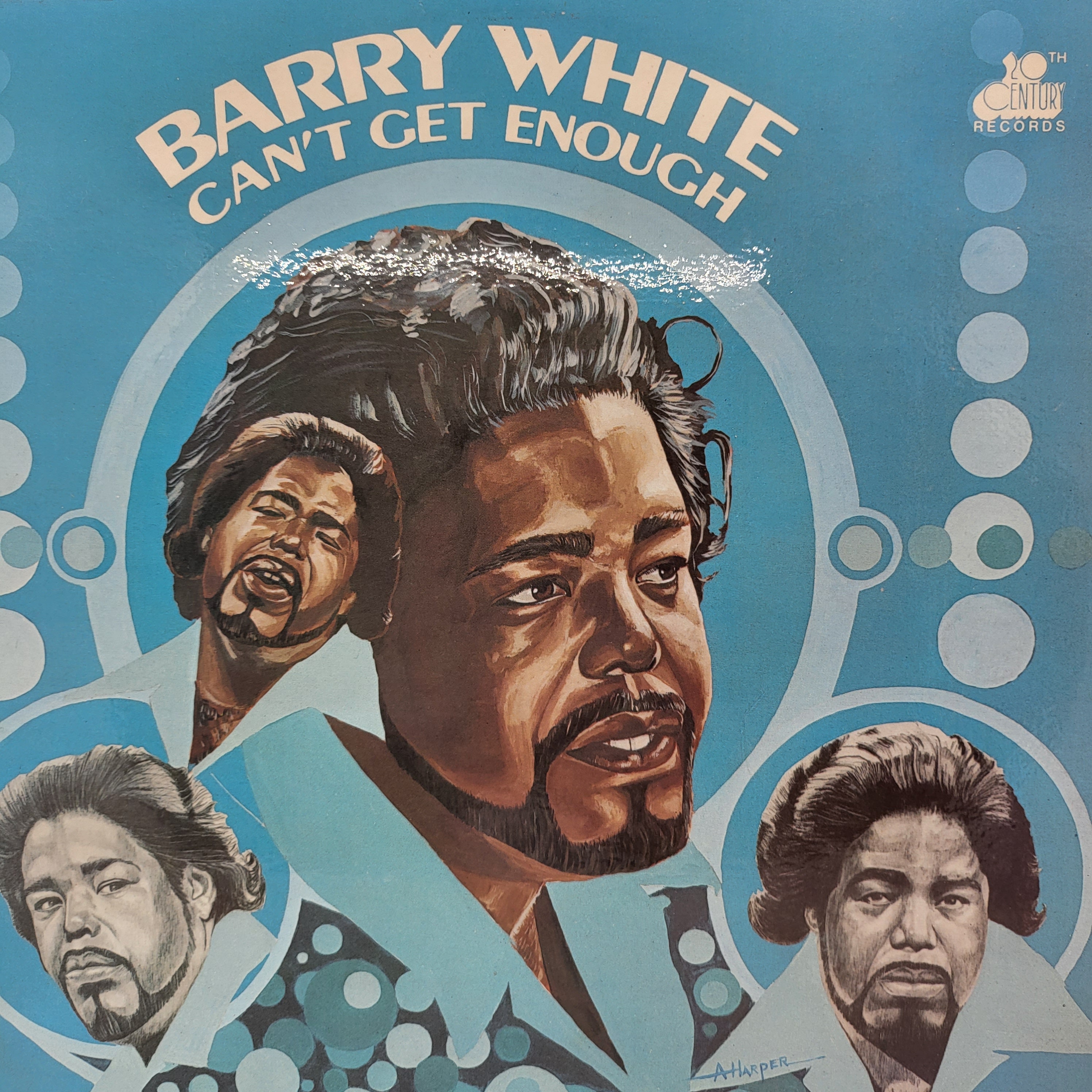 Barry White - Can't Get Enough Vinyl Record LP - 1974 R&B Soul