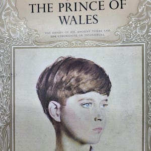 Prince of Wales Paperback Book: Vintage Royal Collectible