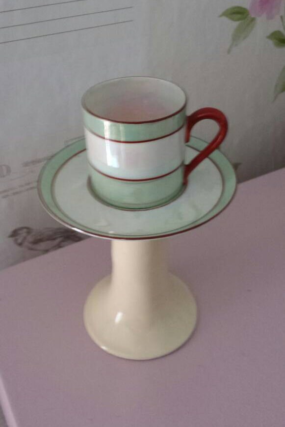 Teacup candle holder jewellery stand tea light holder candle