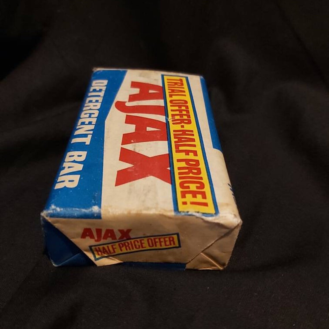 Vintage Ajax detergent bar vintage soap laundry household Etsy