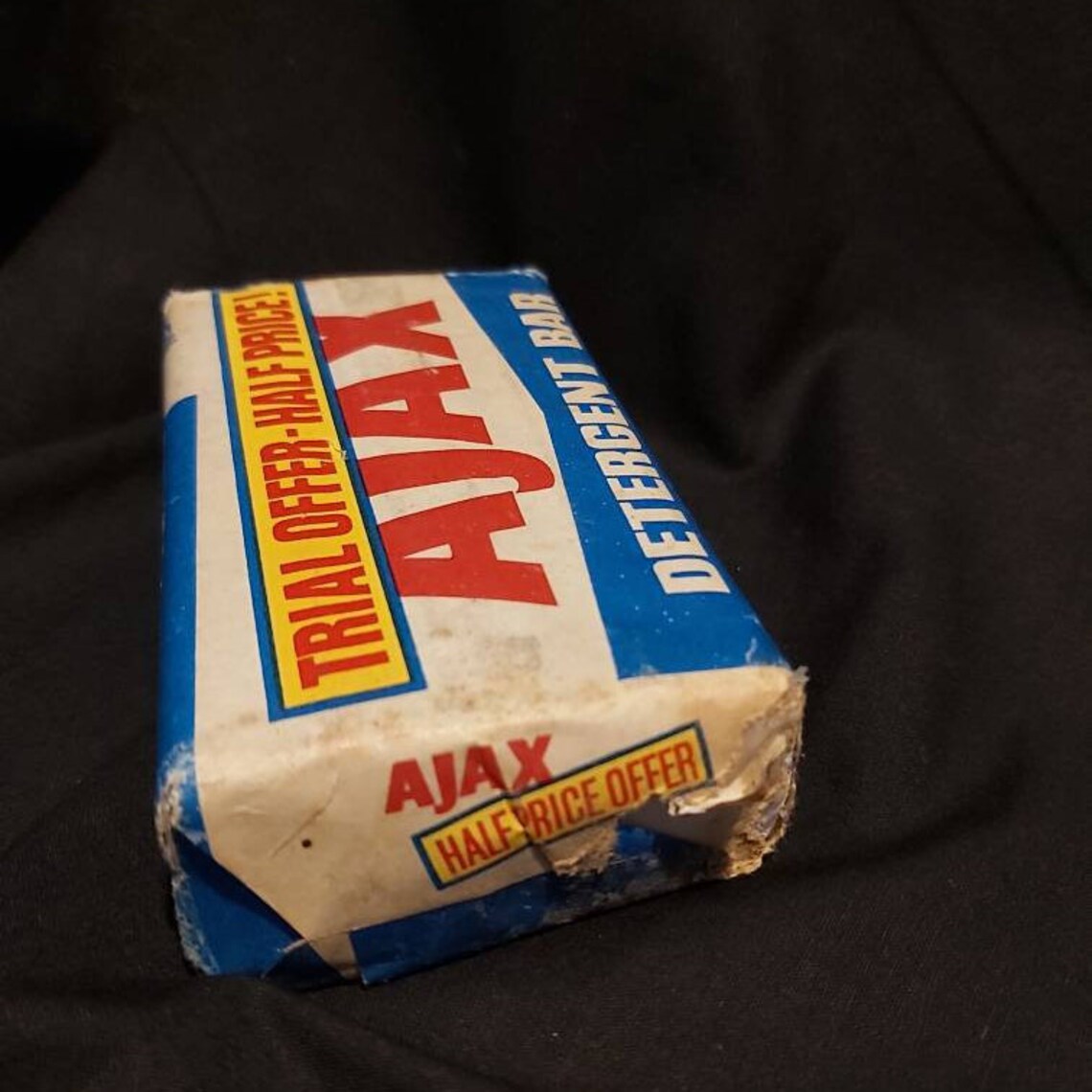 Vintage Ajax detergent bar vintage soap laundry household Etsy
