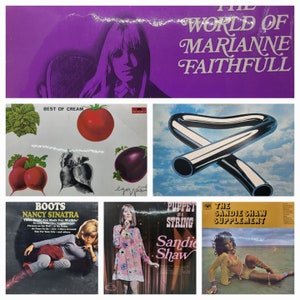 Lots more vintage albums in store. Orders of two or more receive 10% off.