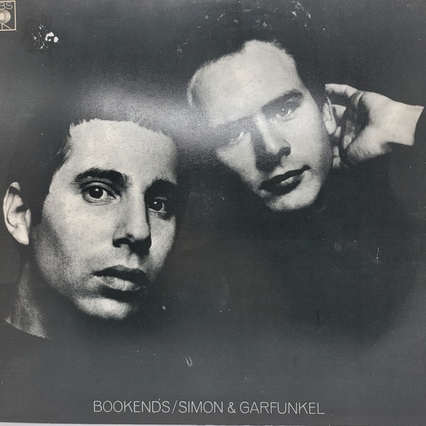 Simon and Garfunkel Bookends album, vintage original vinyl record Lp, CBS records, folk rock music collectible