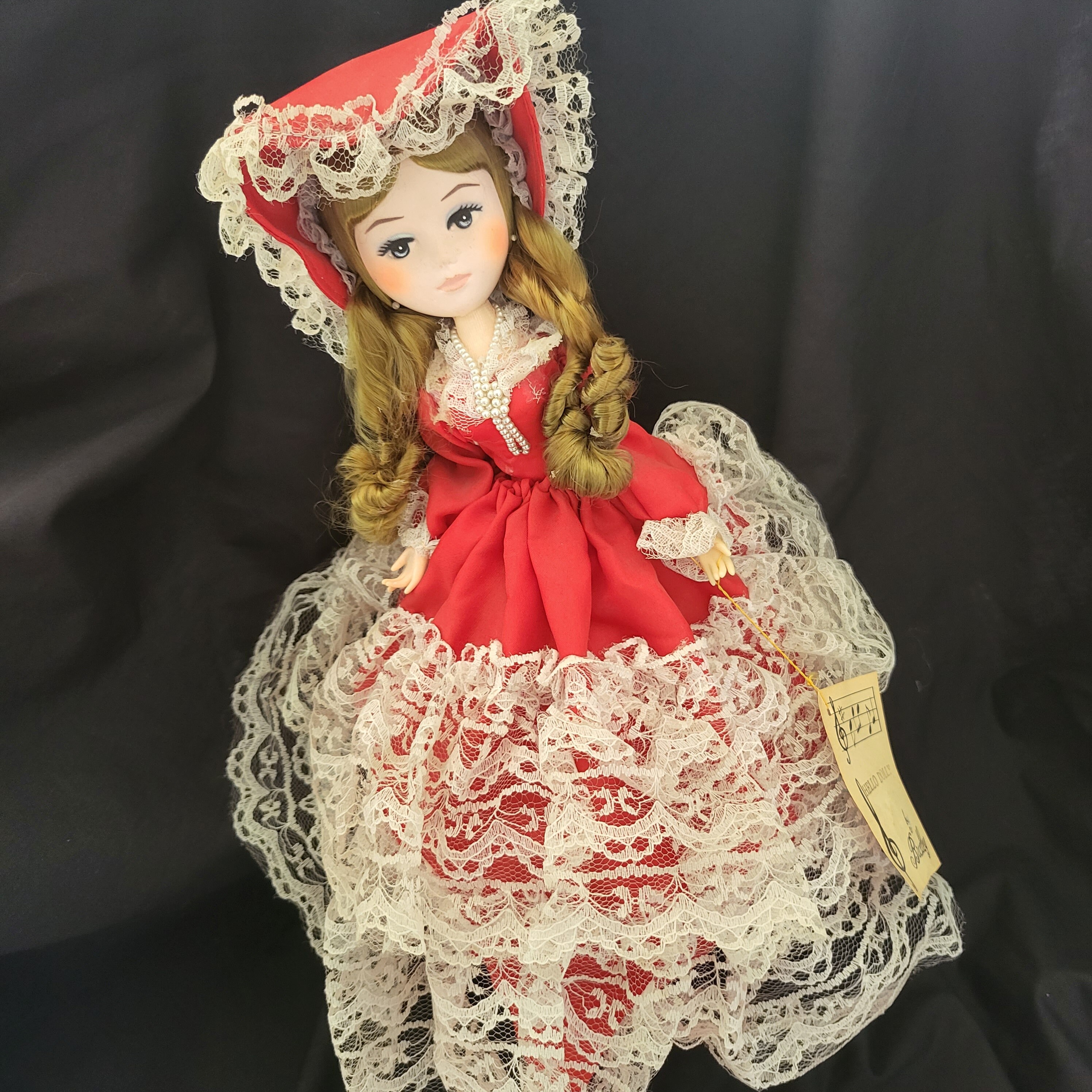 hello dolly red dress Dolly Levi Costume Inspired by Bette Midler