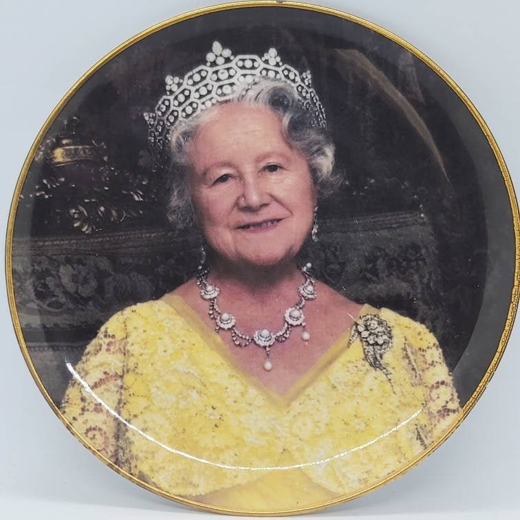 Carverswell Queen Elizabeth 80th Birthday Collector Plate Limited