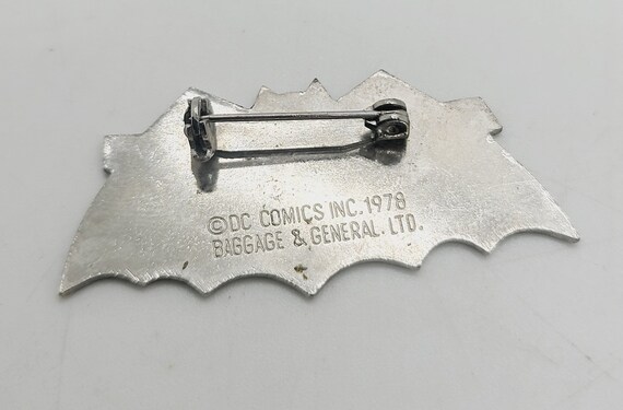 1970's enamel pin badge, Choose Superman, Rare Ro… - image 3