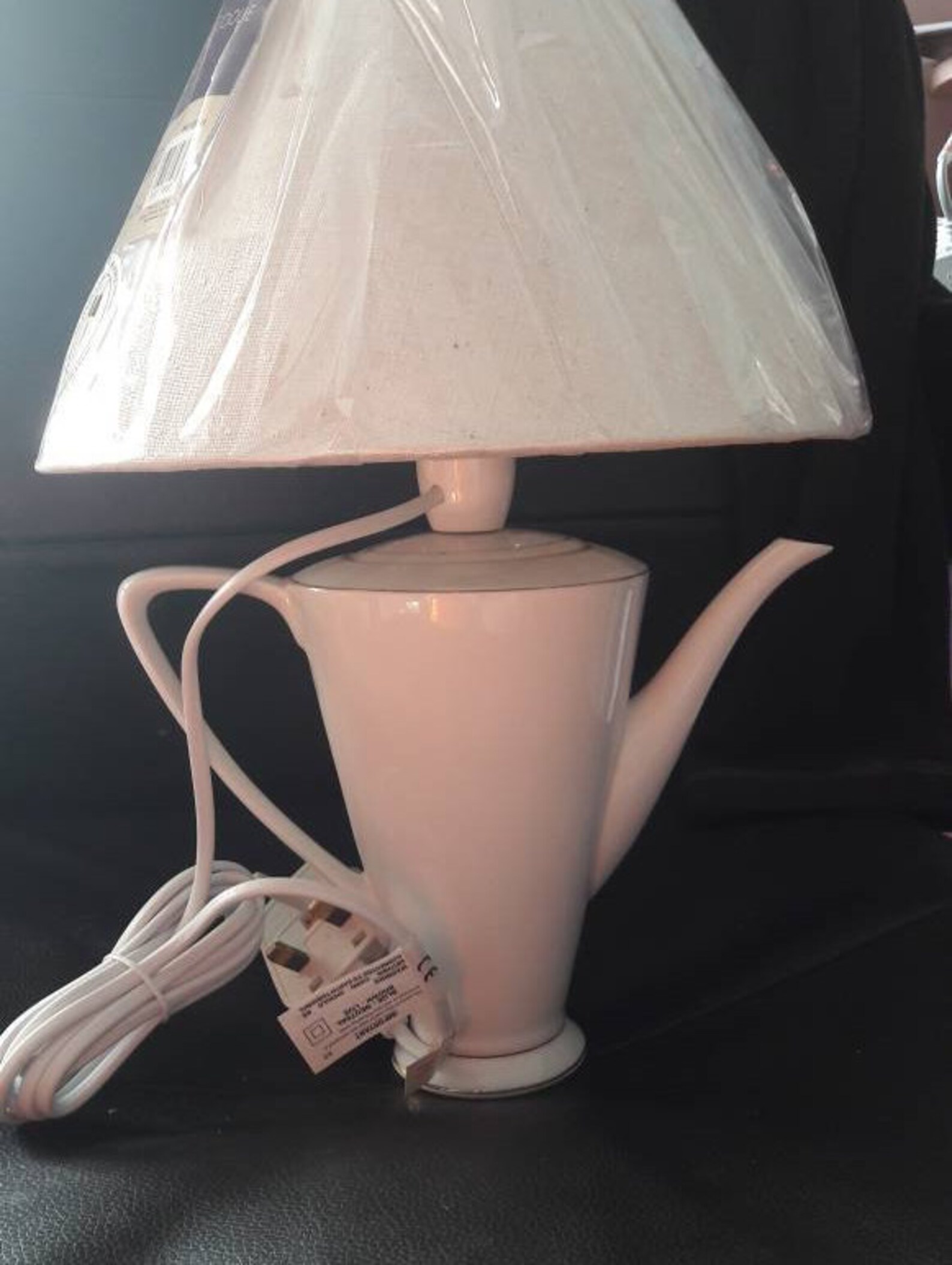 Coffee pot table lamp teapot lamp home lighting design bedside Etsy