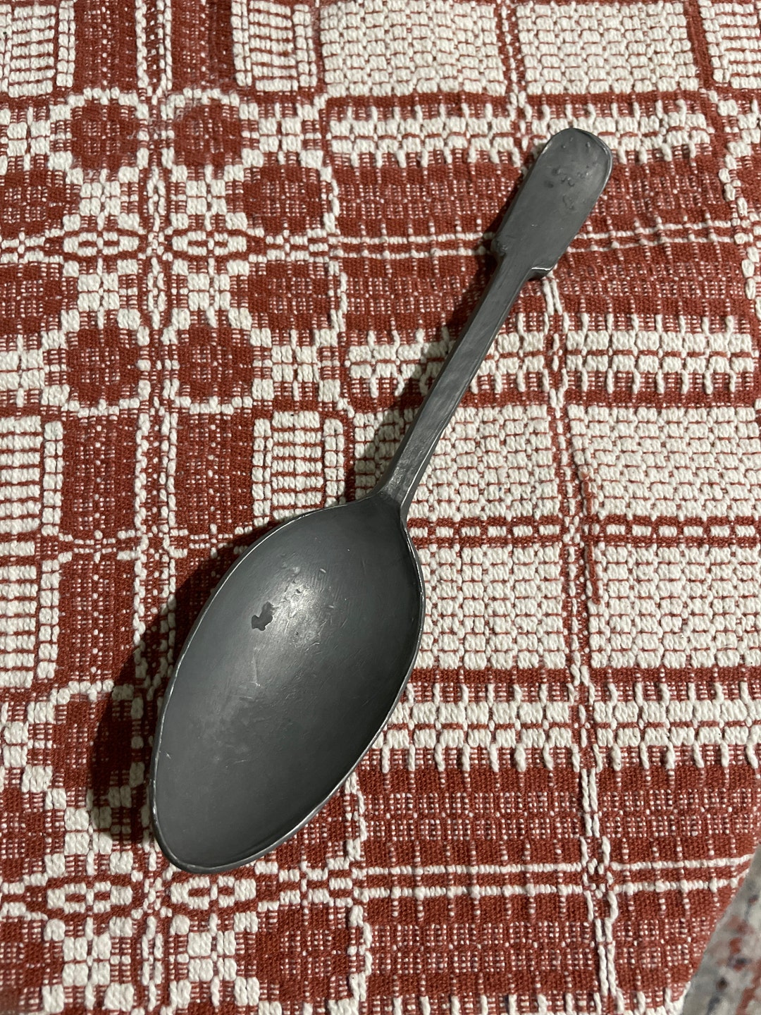 Pewter Serving Spoon Etsy