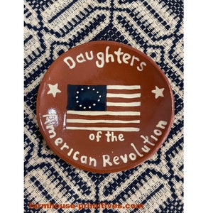 Daughters of the American Revolution Plate