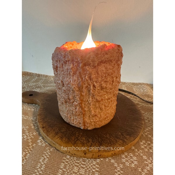 Caramel Coffee Cake Electric Hearth Candle